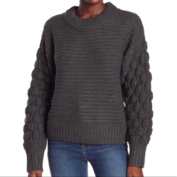 Elodie Bubble sleeve pullover sweater NWT size M - Picture 1 of 5